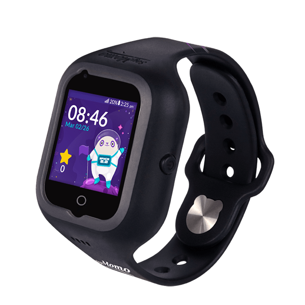 soymomo-kinder-smartwatch-space-2-0-schwarz-seitenansicht
