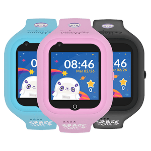 soymomo-kinder-smartwatch-space-lite-rosa-schwarz-blau-vorne
