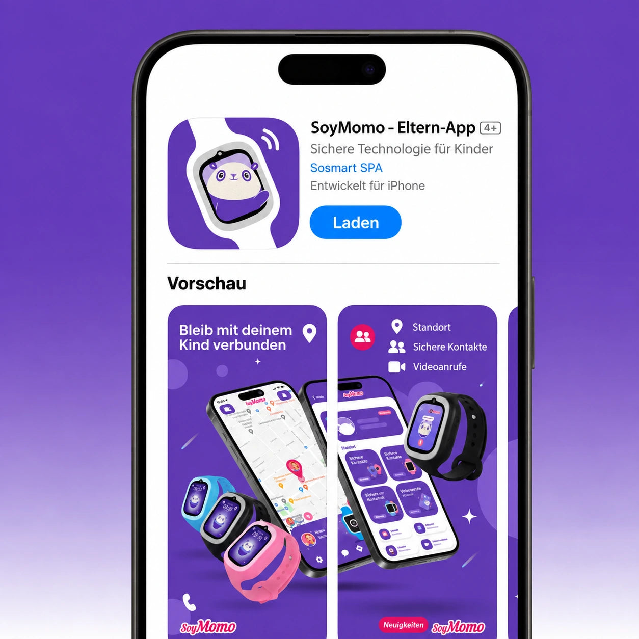 SoyMomo Eltern-App