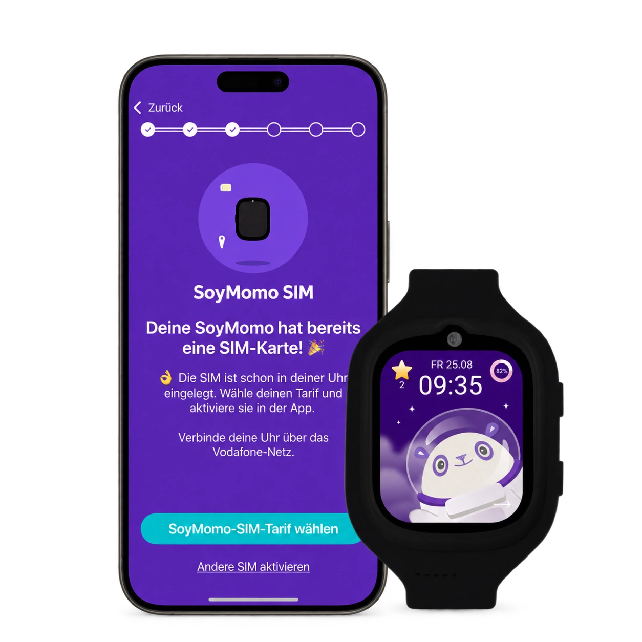 SIM aktivieren SoyMomo Space 4.0